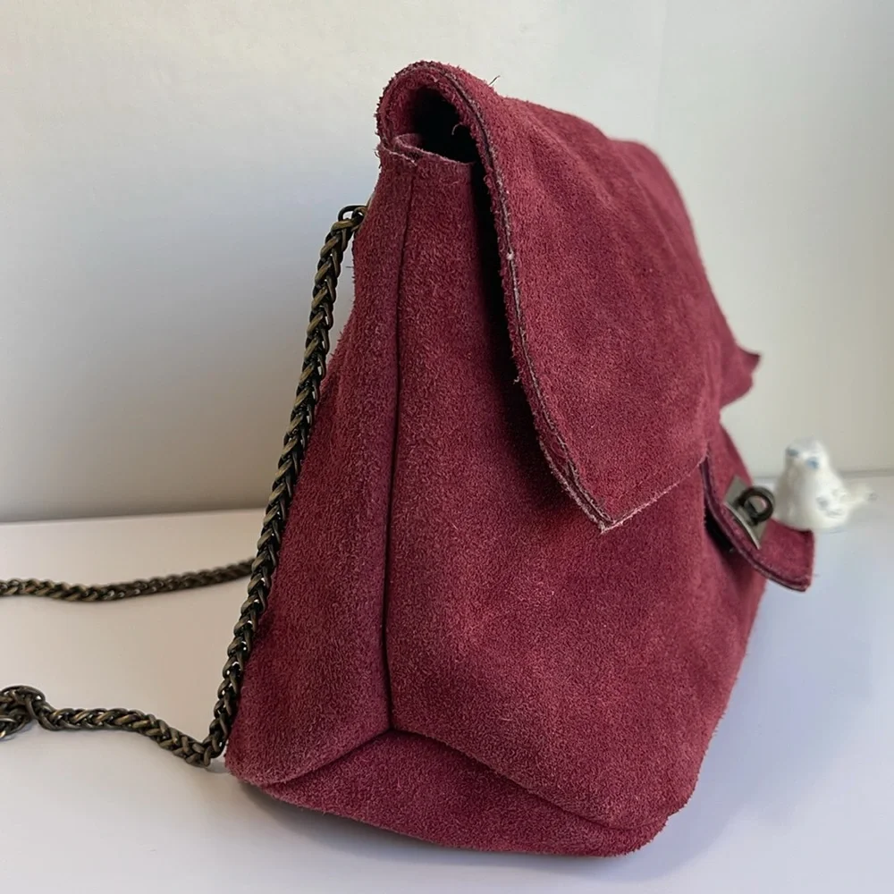 Free People Slouchy Leather Shoulder Bag